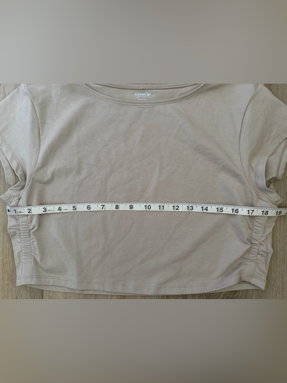 OLD NAVY Active PowerChill Ultra Crop TShirt NWT - Picture 2 of 5